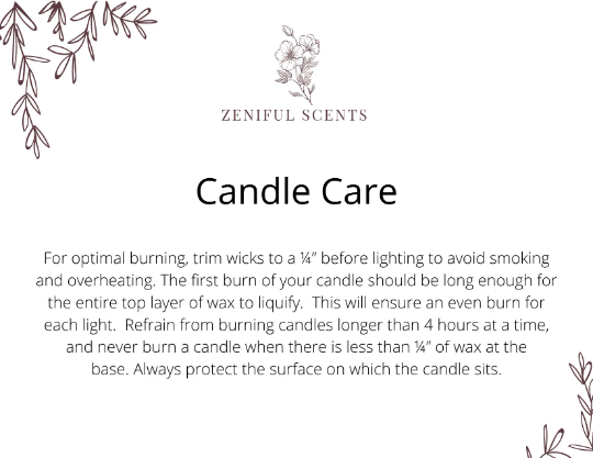 Morning Dew Soy Wax Candle