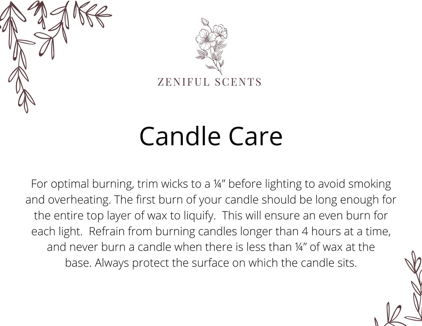 Clean Citrus Soy Wax Candle