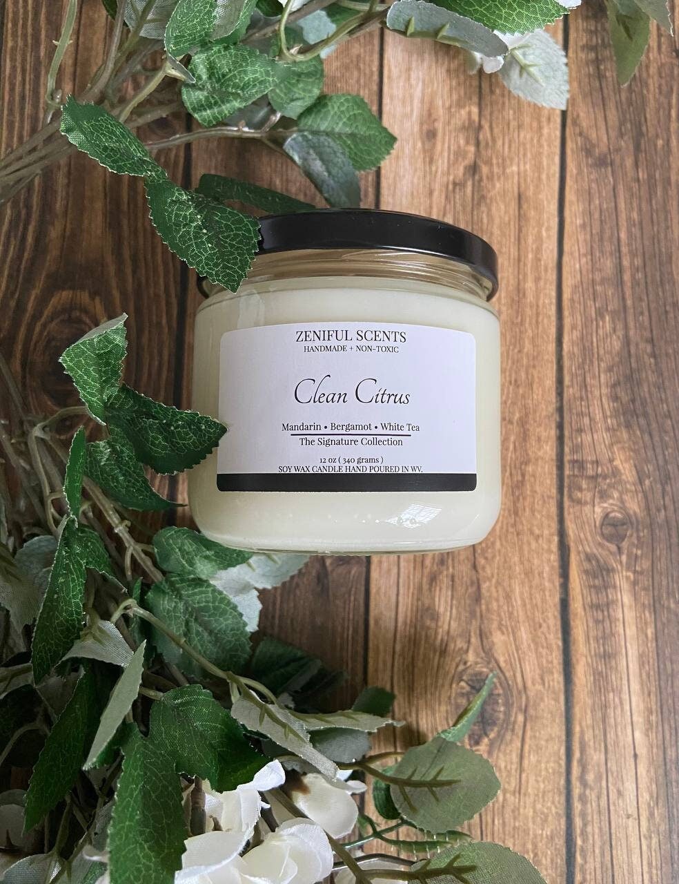 Clean Citrus Soy Wax Candle