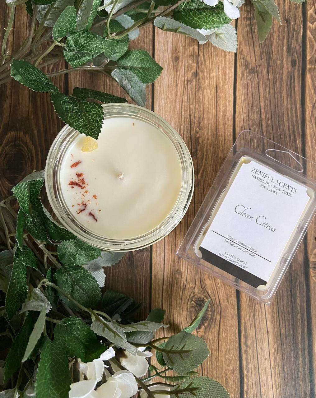 Clean Citrus Soy Wax Candle