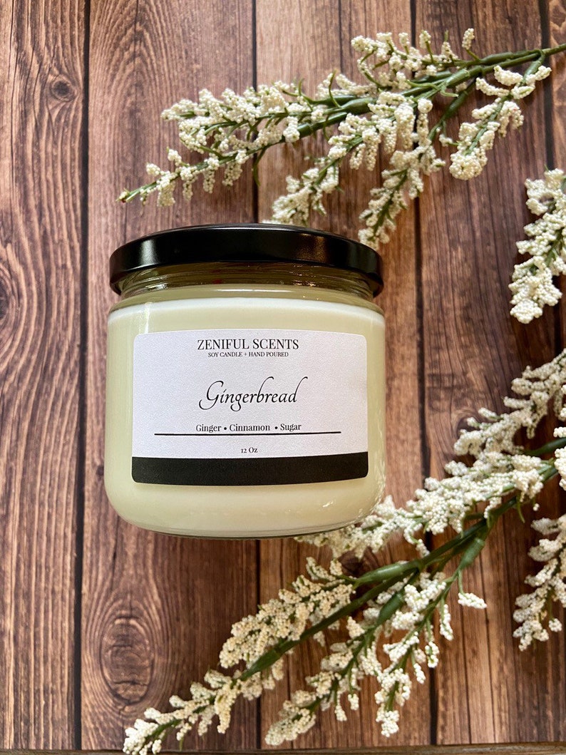Gingerbread Soy Wax Candle