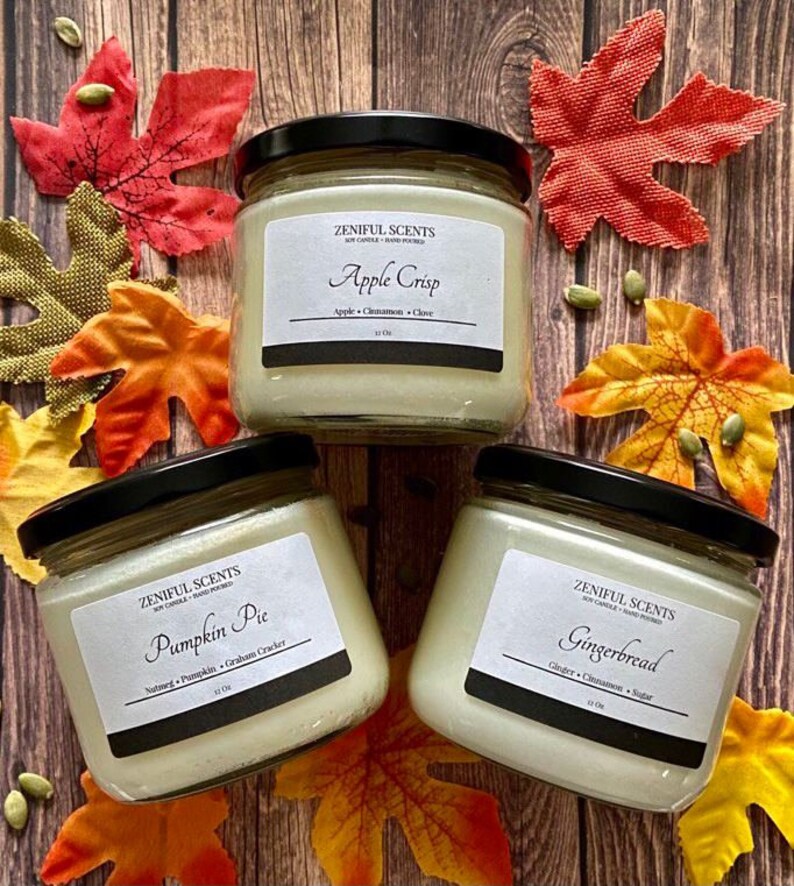 Fall Bundle Soy Wax Candles