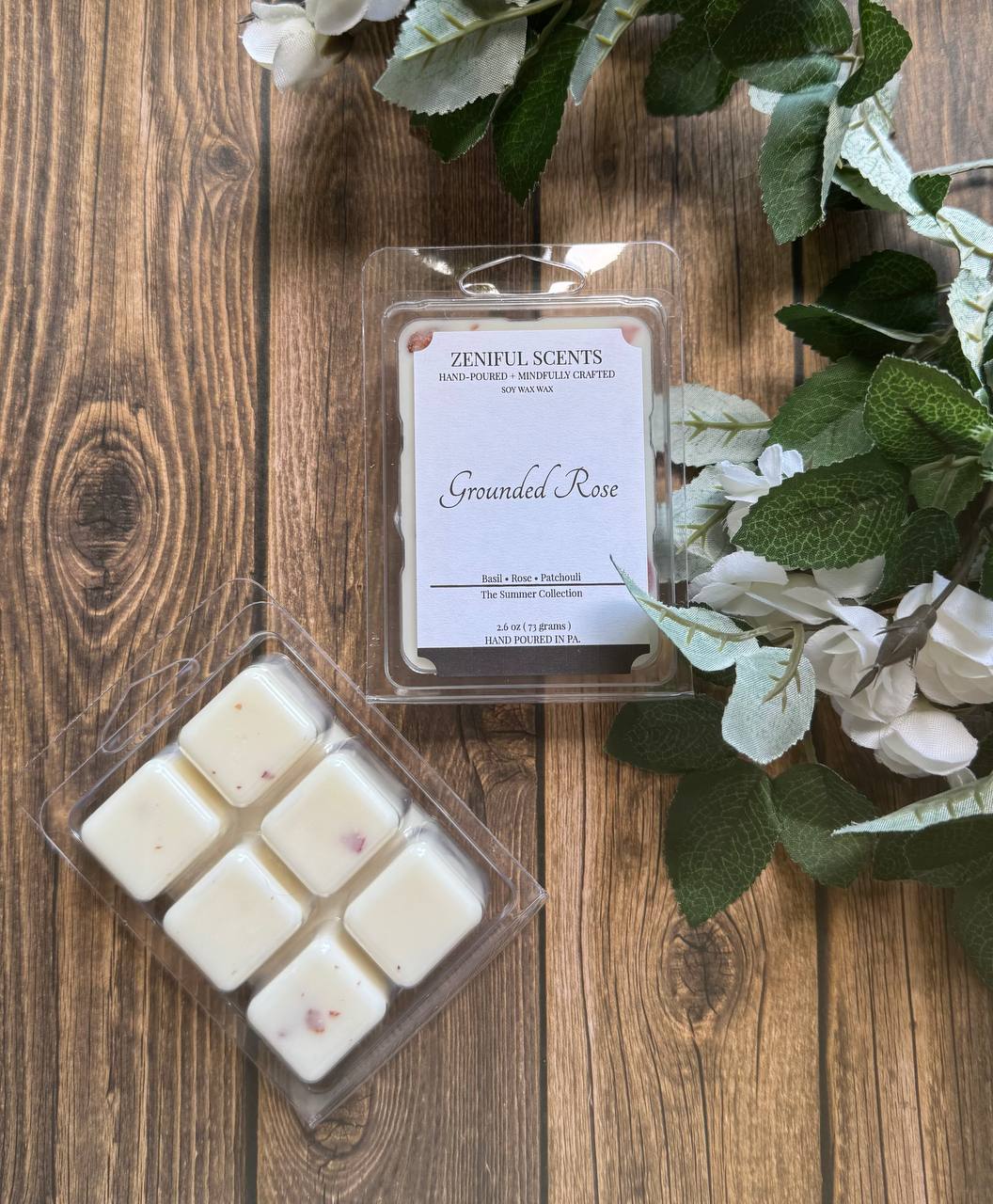 Grounded Rose Wax Melt