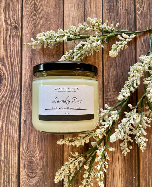 Laundry Day Soy Wax Candle