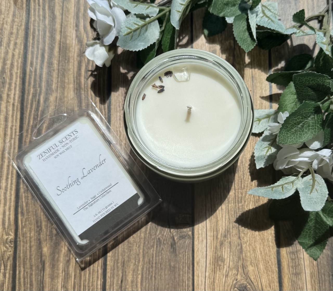 Soothing Lavender Soy Wax Candle